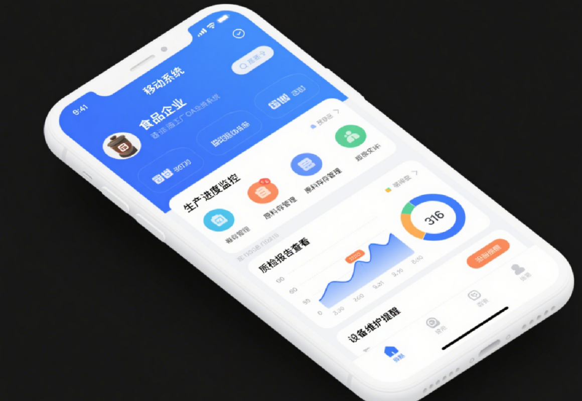 石家庄某食品企业云端OA系统云