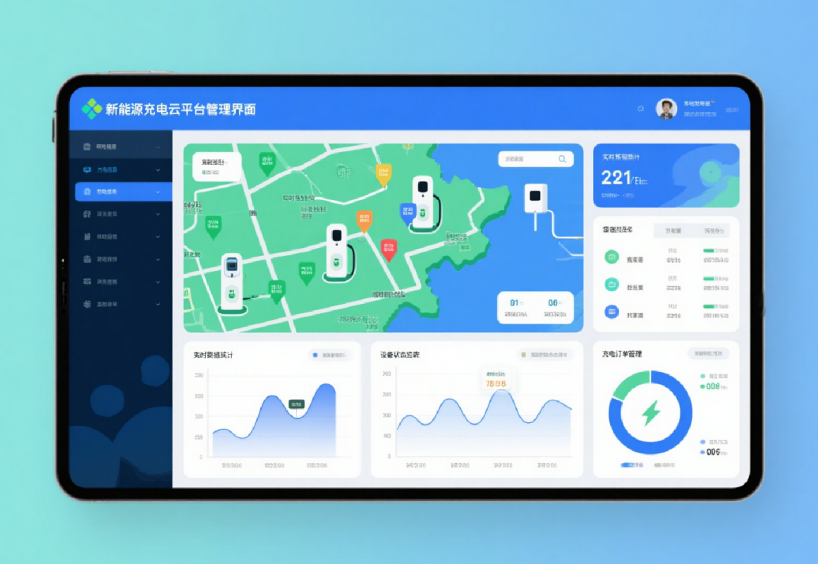 安徽某新能源充电桩管理平台